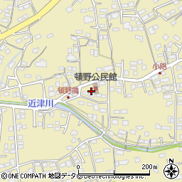福岡県直方市頓野1685周辺の地図