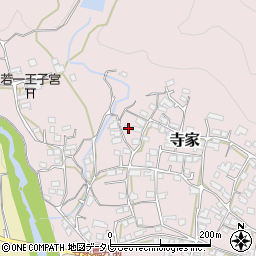 高知県長岡郡本山町寺家610周辺の地図