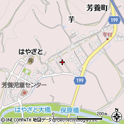 和歌山県田辺市芳養町1897周辺の地図