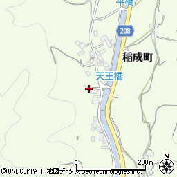 和歌山県田辺市稲成町2627周辺の地図