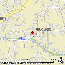 福岡県直方市頓野1721周辺の地図