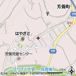 和歌山県田辺市芳養町1825周辺の地図