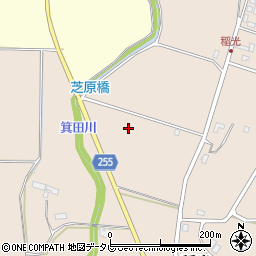 福岡県苅田町（京都郡）稲光周辺の地図