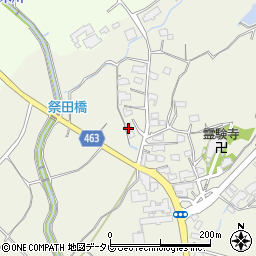 福岡県宮若市下有木1277周辺の地図