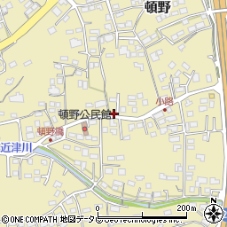 福岡県直方市頓野1675周辺の地図