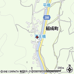 和歌山県田辺市稲成町2622周辺の地図