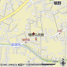 福岡県直方市頓野1688周辺の地図