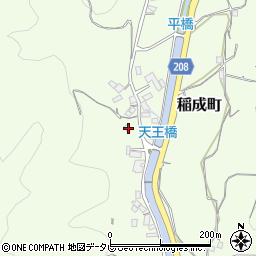 和歌山県田辺市稲成町2625周辺の地図