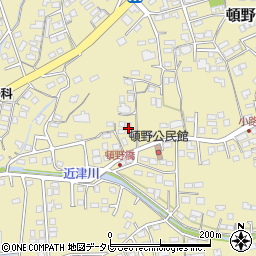福岡県直方市頓野1690周辺の地図