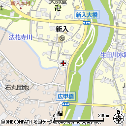 福岡県直方市下新入1624周辺の地図