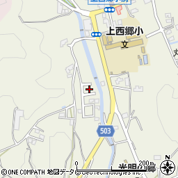 福岡県福津市内殿585周辺の地図
