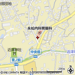 医)永松内科胃腸科医院周辺の地図
