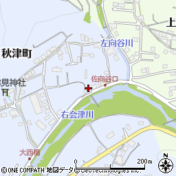 和歌山県田辺市秋津町1805周辺の地図