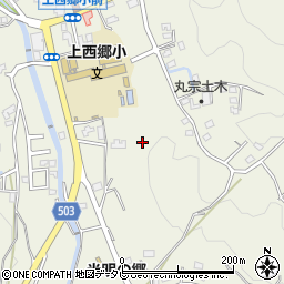 福岡県福津市内殿周辺の地図