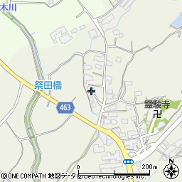 福岡県宮若市下有木1280周辺の地図