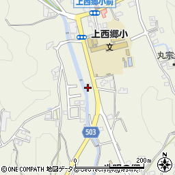 福岡県福津市内殿594-9周辺の地図