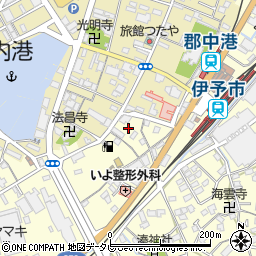 愛媛県伊予市米湊851周辺の地図