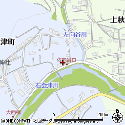 和歌山県田辺市秋津町1806-2周辺の地図
