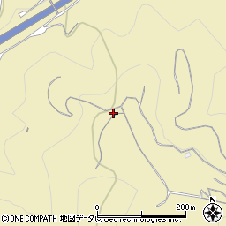 愛媛県伊予市上三谷乙-109周辺の地図