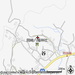 福岡県京都郡苅田町谷664-1周辺の地図