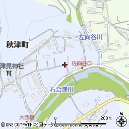 和歌山県田辺市秋津町1807-2周辺の地図