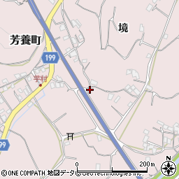 和歌山県田辺市芳養町2020周辺の地図