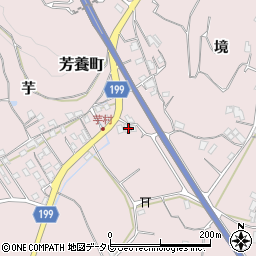 和歌山県田辺市芳養町1991周辺の地図