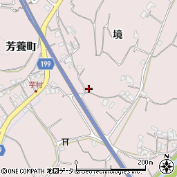 和歌山県田辺市芳養町2203周辺の地図