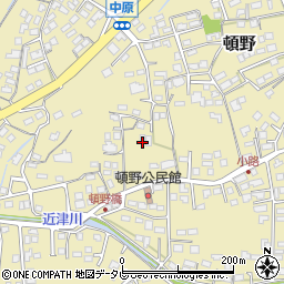 福岡県直方市頓野1631周辺の地図