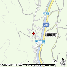 和歌山県田辺市稲成町2320周辺の地図