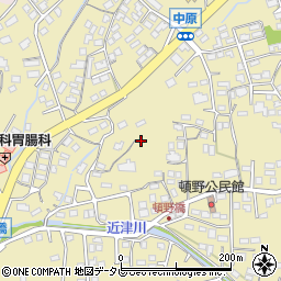 福岡県直方市頓野1609周辺の地図