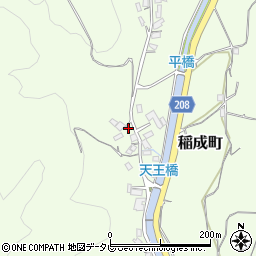 和歌山県田辺市稲成町2319周辺の地図