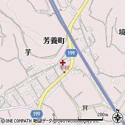 和歌山県田辺市芳養町2031周辺の地図