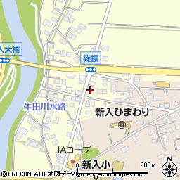福岡県直方市下新入95-11周辺の地図