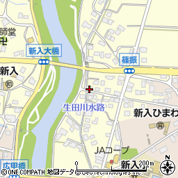 福岡県直方市下新入45-8周辺の地図