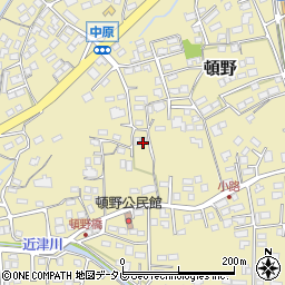 福岡県直方市頓野1641周辺の地図