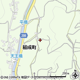 和歌山県田辺市稲成町2409周辺の地図