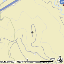 愛媛県伊予市上三谷乙-41周辺の地図