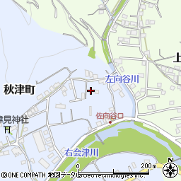 和歌山県田辺市秋津町1816-2周辺の地図