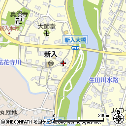 福岡県直方市下新入1573周辺の地図