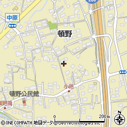 福岡県直方市頓野1164周辺の地図