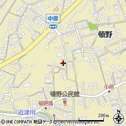 福岡県直方市頓野1384周辺の地図