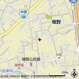 福岡県直方市頓野1643周辺の地図