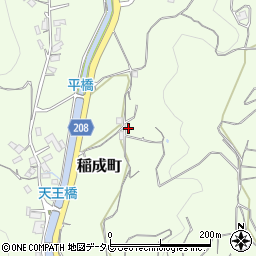 和歌山県田辺市稲成町2401周辺の地図