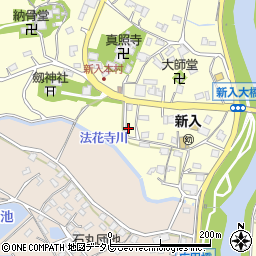 福岡県直方市下新入2551-10周辺の地図