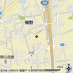 福岡県直方市頓野1151周辺の地図