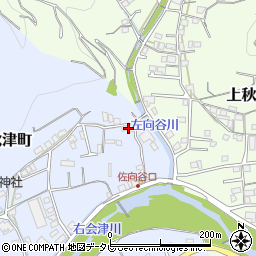 和歌山県田辺市秋津町1818周辺の地図