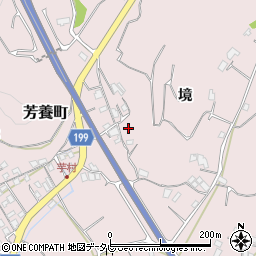 和歌山県田辺市芳養町2183周辺の地図