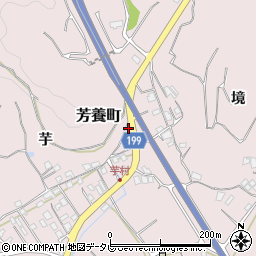 和歌山県田辺市芳養町2046周辺の地図