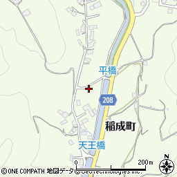 和歌山県田辺市稲成町2469周辺の地図